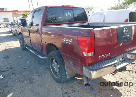 2004 Nissan Titan Se from USA, damaged, VIN 1N6AA07B94N520633